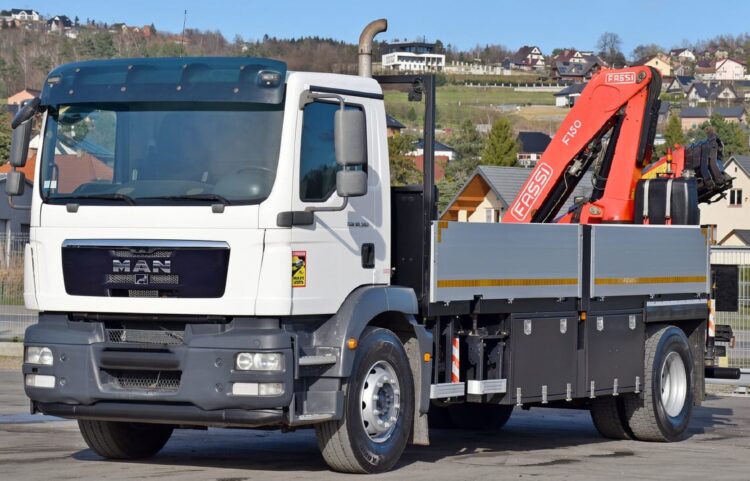 Кран-манипулятор FASSI F 150A.24 на базе MAN TGM 18.340